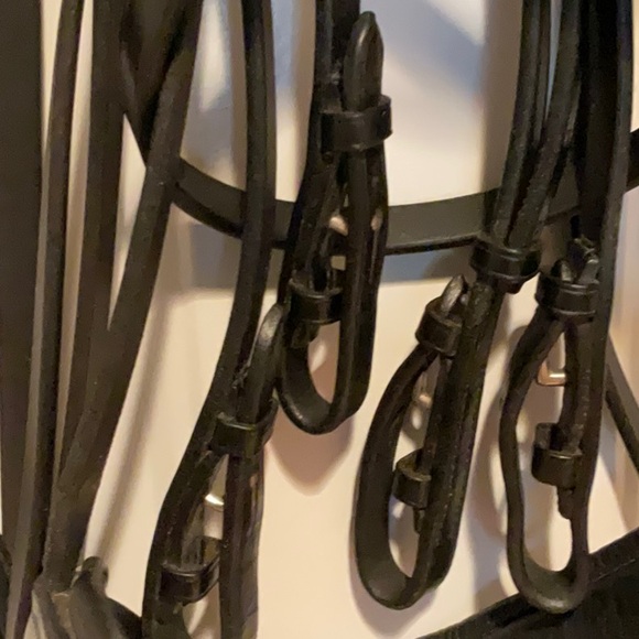 Passier black “convertible” snaffle/double bridle - Picture 4 of 9